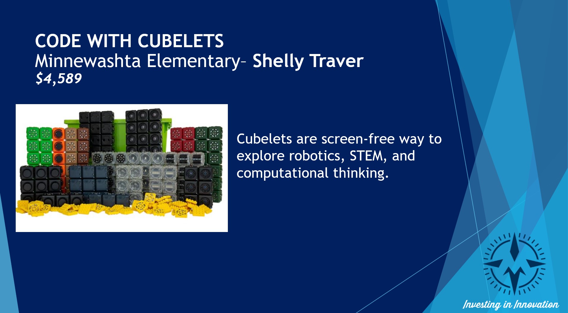 កូដជាមួយ Cubelets